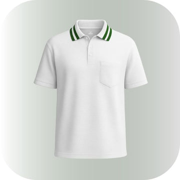 Classic Fit Striped Collar Polo for Men | Golf & Smart Casual Wear