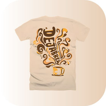 DEJABREW Coffee Humor T-Shirt | Retro Caffeine Lover Tee