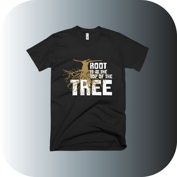 ROOT Is at the Top of the Tree T-Shirt | Linux & Sysadmin Humor Tee