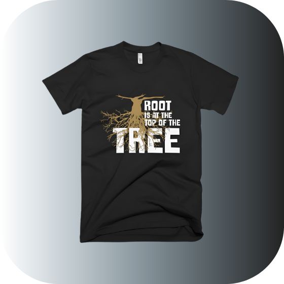 ROOT Is at the Top of the Tree T-Shirt | Linux & Sysadmin Humor Tee