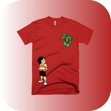 "Classic Indian Comics T-Shirt | Chacha Chaudhary's Sabu & Mangoes Tee"